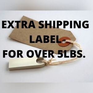 Extra Shipping Label